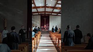 Br Anthony Leads the Seminarians in Song [upl. by Esinnej940]