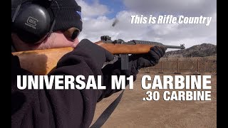 Unviersal M1 Carbine 30 Carbine  This is Rifle Country S1 Ep12 [upl. by Danais711]