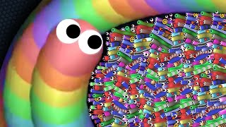 Slitherio AI 10000 Score Biggest Snake Slither Snake 🐍 300 [upl. by Silin]