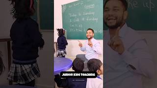 Junior Kids Teaching❓🇮🇳 Reading Poem  VRS  The Social Guru [upl. by Yelahs]