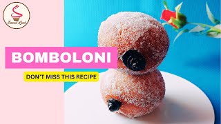 EASY WAY TO MAKE BOMBOLONI  ITALIAN DOUGHNUTS RECIPE  ITALIAN DOUGHNUTS ❤️❤️ [upl. by Granlund]