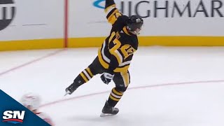 Penguins Bryan Rust Tucks Home Goal With Nasty Power Move [upl. by Medlin]