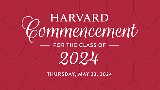 Harvard Commencement 2024 [upl. by Adran1]