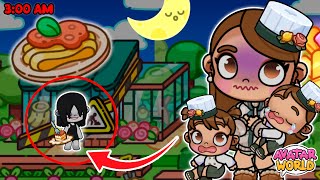 NO ENTRES EN EL NUEVO RESTAURANTE A LAS 300 AM 😱 en Avatar World  Alicia Gameplays 🩷 [upl. by Treblih]