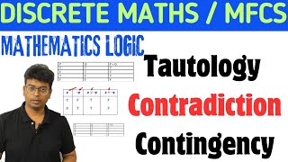 Btech discrete maths MFCS unit 1 mathematics logicMathematical foundation of computer science [upl. by Hamforrd]