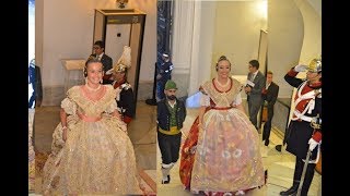 Proclamación en 3D de las falleras mayores de Valencia 2018 Rocío Gil y Daniela Gómez Proclamació18 [upl. by Ploch]