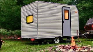 complete DIY camper build from a ratty old popup start to finish [upl. by Lamej199]