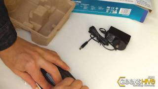 5Port 10100Mbps Desktop Switch TLSF1005D TPLink  Unboxing by wwwgeekshivecom [upl. by Alleras]