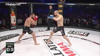 Bellator 190 Brandon Girtz  KO Moment [upl. by Ailel]