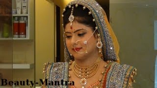 Indian Wedding Makeup  Morning Wedding Makeup  Complete Hair And Makeup [upl. by Anilejna848]