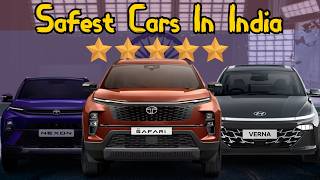 5 Cars That Offer Highest Safety Rating In INDIA 🇮🇳  Top 5 Safest Cars In India 2024  Global NCAP [upl. by Malcah]