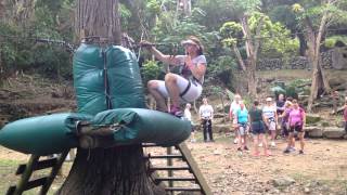 Zip Lining at Loterie Farm in St Martin a Shore Excursion [upl. by Olivero]