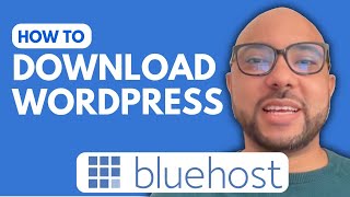 How to Download WordPress on Bluehost [upl. by Oiramel]