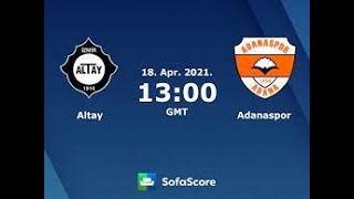 Altay  Adanaspor Live Score  Live Adanaspor Vs Altay Football Match [upl. by Mobley82]