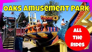 Oaks Amusement Park Portland Oregon  Rides  Oaks Park [upl. by Enimasaj]