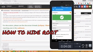 How to Hide root from apps  Bypass Root detection on Android [upl. by Rawdin]