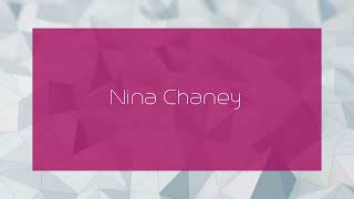 Nina Chaney  appearance [upl. by Lentha]