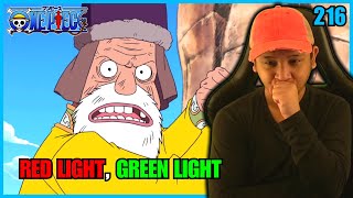 🚦 RED LIGHT GREEN LIGHT 🚦  One Piece  Episode 216  Reaction [upl. by Atinav]