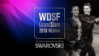 Yan  Zhu CHN  2016 GS LAT Wuhan R2 J  DanceSport Total [upl. by Nylimaj]