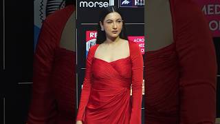 Gauhar Khan Sizzles In Red At BH Style Icons Summit Awards 2024 [upl. by Storfer908]