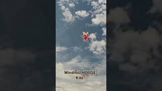 Windmill HOUSE kite diy kiteflying [upl. by Benenson]