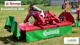 Enorossi EnoStorm Front Mounted Disc Mower  AMIA Walkaround Video [upl. by Klina]