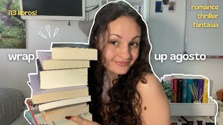 TODOS los libros que he leído en AGOSTO 13 libros📚 [upl. by Gwendolin]