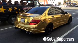 Chrome Gold Fake Mercedes C63 amp 1 million Youabian Puma [upl. by Boote891]