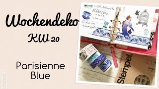 Kate Spade Wochendeko KW 20 Parisienne Blue  Plan with me  deutsch  filolove [upl. by Carlson]