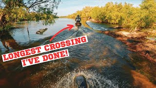 CAPE YORK MOTORCYCLE ADVENTURE PART THREE  KALPOWAR CROSSING  LILYVALE ROAD  DRZ400E [upl. by Eppillihp322]