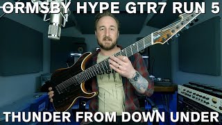 Ormsby Hype GTR 7 Run 5 Electric Guitar Exotic Macassar Ebony [upl. by Daht]