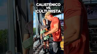 ¡Fisicoculturistas VS Calistenia ¿Quién levanta más en curl 🏋️‍♂️🔥 [upl. by Tongue]