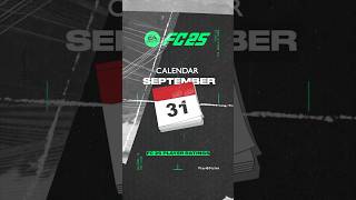 Calendar September 😱 EA FC 25 [upl. by Eigram]