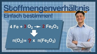 Stoffmengenverhältnis aus Reaktionsgleichung ablesen  Chemie Tutorial [upl. by Doyle]