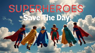 Superhero Day 🦸  Fun Song for Kids [upl. by Jacquetta]