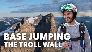 Wingsuit Flying Off The Troll Wall  Jokkes Adventures Part 1 [upl. by Rehpitsirhc]