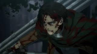 Attack on Titan Season 4 Episode 14  Levi vs Zeke Round 2 Full Fight HD [upl. by Yenot]