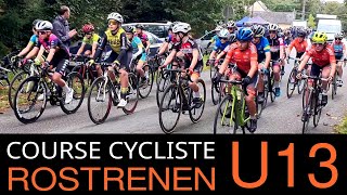 Course cycliste U13 de Rostrenen 2024 [upl. by Yak]