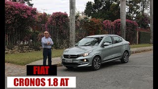 Fiat Cronos Precision 18 AT 2019  Teste com Emilio Camanzi [upl. by Raymund24]