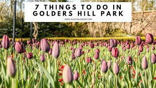 7 THINGS TO DO IN GOLDERS HILL PARK LONDON  Free Zoo  Ornamental Gardens  Ponds  Stumpery [upl. by Merchant801]