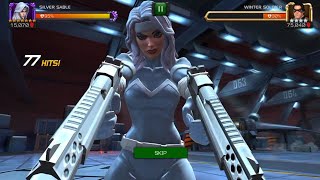 mcoc silver sable literally a beast [upl. by Hgielyk]