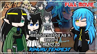 Reincarnated as a Sword React To Rimuru Tempest AU  GCRV  FULL PART [upl. by Jaime]