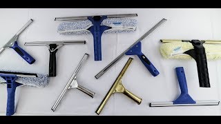 How to Choose from Entry and Professional Squeegees ETTORE Squeegees Product Line [upl. by Rochelle]