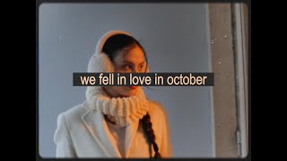 we fell in love in october by girl in red cover [upl. by Irakuy]