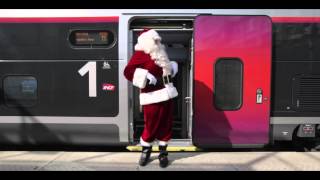 Le Père Noël prépare sa tournée avec iDTGV [upl. by Eenej]