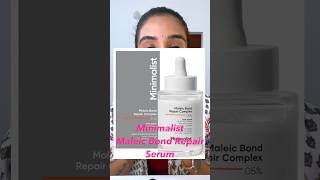 Minimalist maleic bond repair serum ഉപയോഗിക്കുമ്പോൾ മുടി frizzy ആവുന്നുണ്ടോ lekshmikrishnan [upl. by Lessard113]