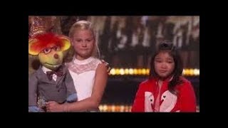 AMERICAS GOT TALENT FINAL SHOW AND RESULTS DARCY LYNNE VS ANGELICA HALE [upl. by Sillig]