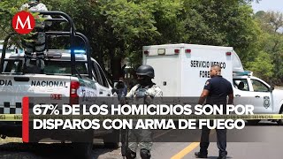 Estas son las cifras de muertes por homicidio en el país revela el Inegi [upl. by Reg929]