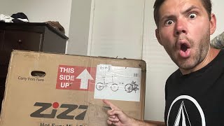 Zizzo Campo Folding Bike  Unboxing amp Review [upl. by Gault603]