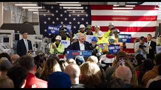 Tim Walz Speaks in Macomb County Michigan 10112024 [upl. by Eecart269]